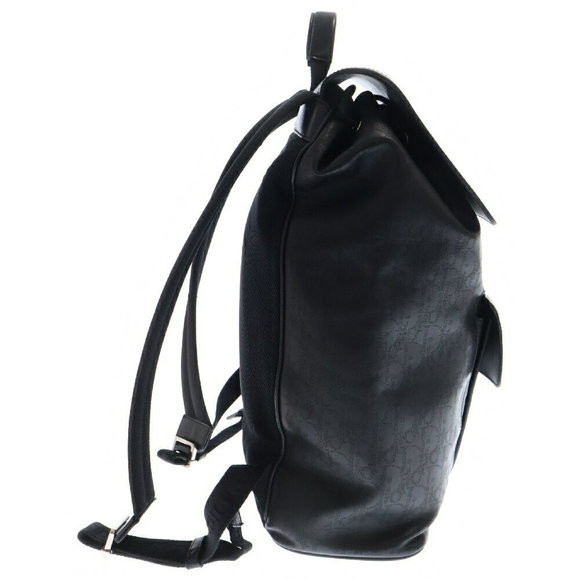 DIOR MOTION Oblique Backpack Rucksack Backpack Black - Picture 3 of 6